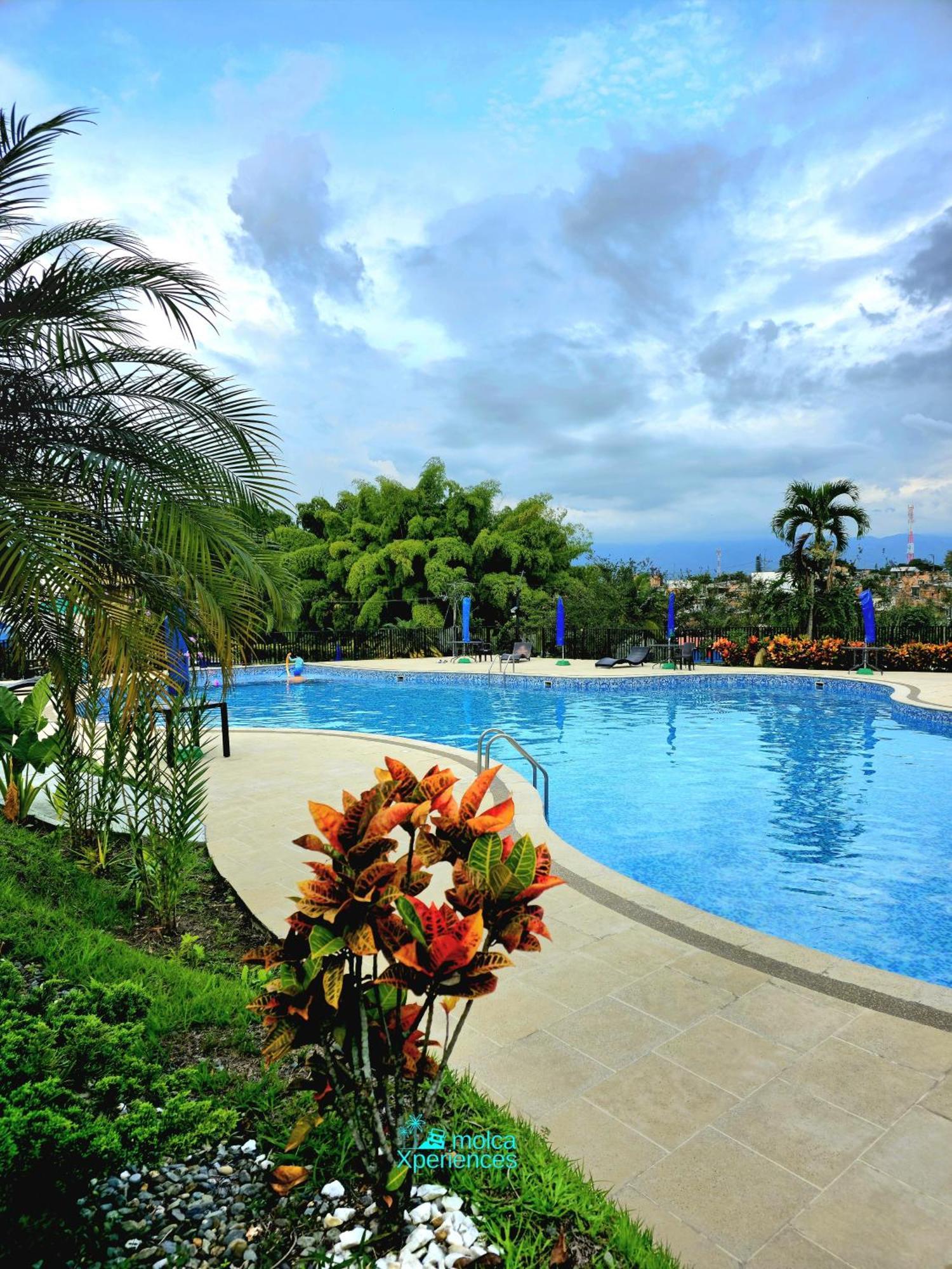 Apartamento Privado Vacacional A 5M Del Aeropuerto, 20 Minutos Del Parque Del Cafe Y Centro De Armenia Con 4 Piscinas, 3 Jacuzzi, Sauna By Molca Xperiences 3H Ngoại thất bức ảnh
